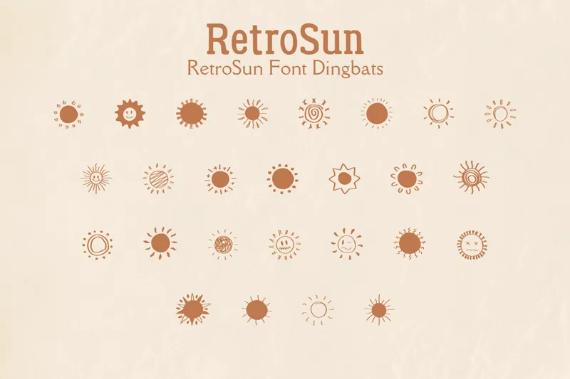Retro Sun author illustration