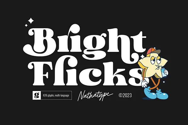 Bright Flicks author illustration