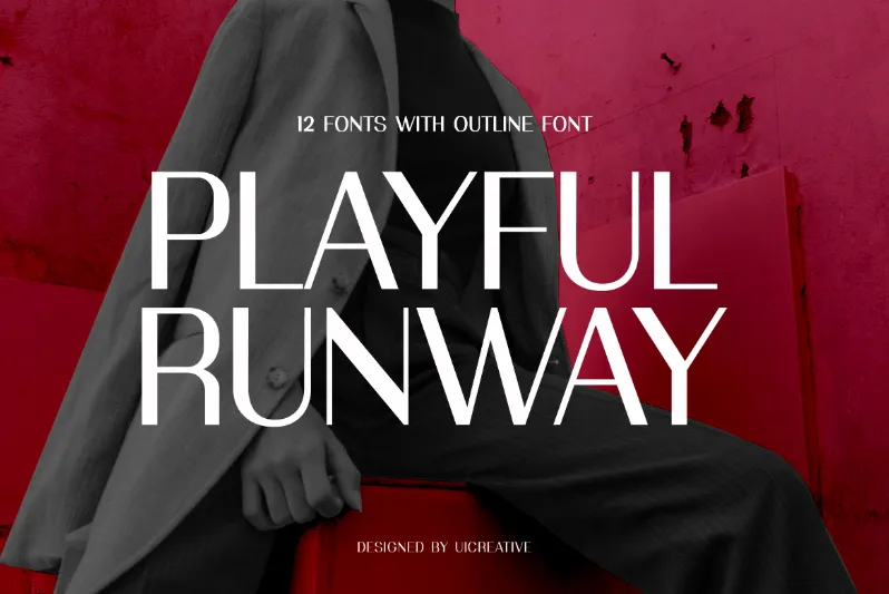 Playful Runway author illustration