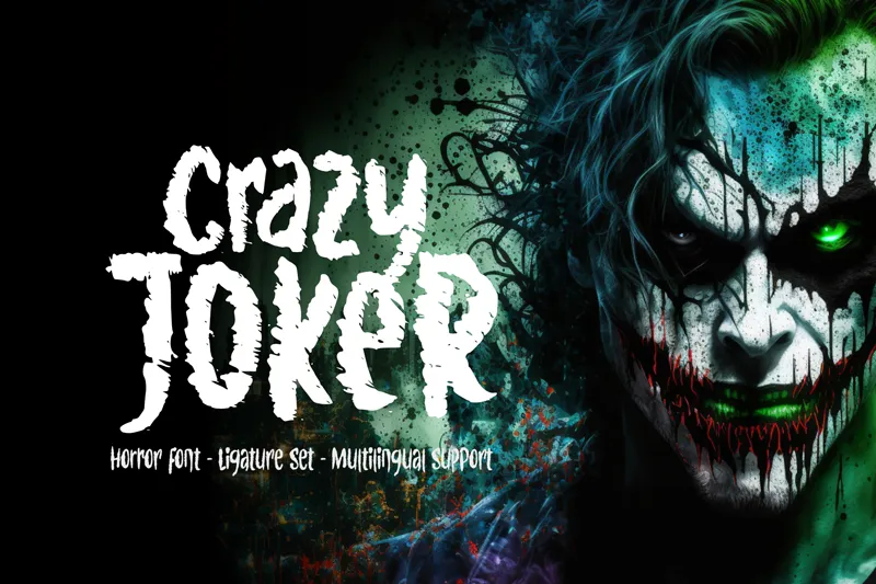 Crazy Joker author illustration