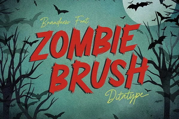 Zombie Brush author illustration