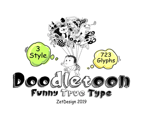 Doodletoon author illustration