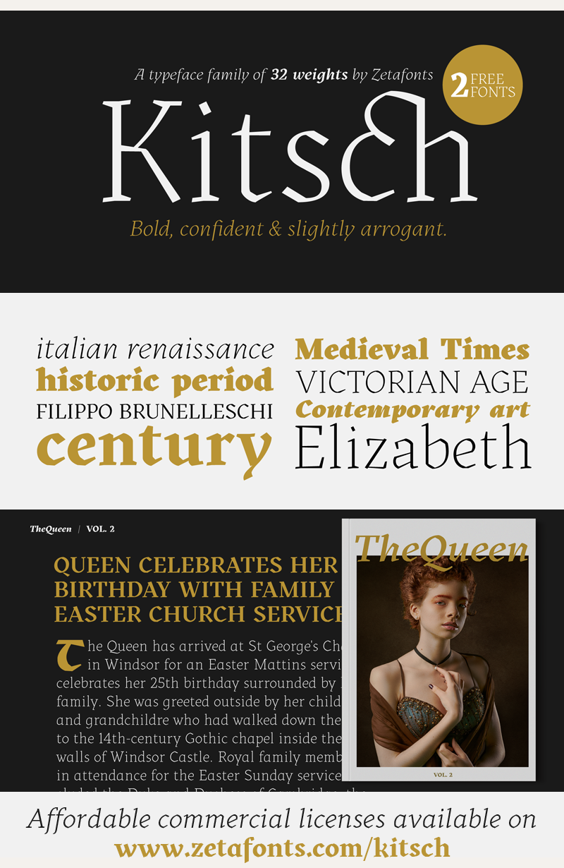 Kitsch author illustration