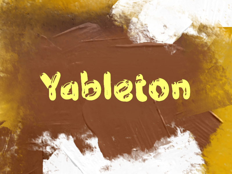 Yableton author illustration