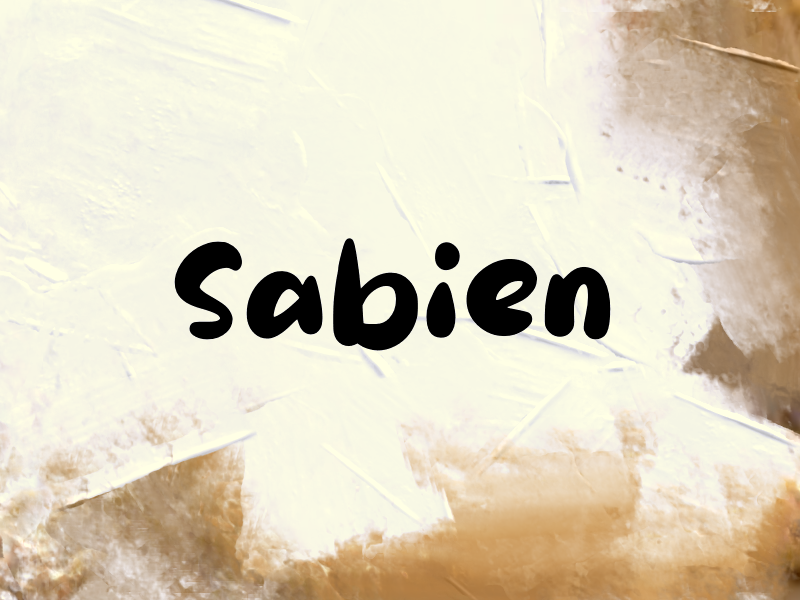 Sabien author illustration