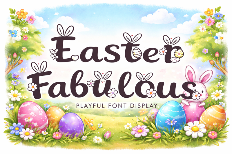Easter Fabulous author illustration