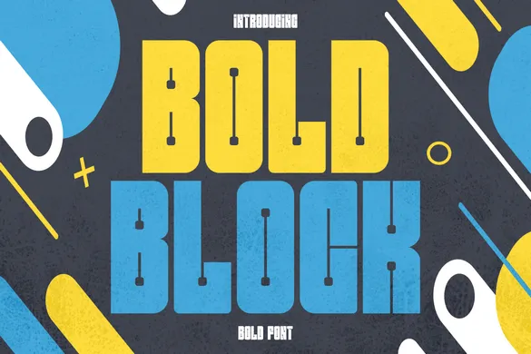 Bold Block author illustration