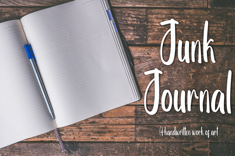 Junk Journal author illustration