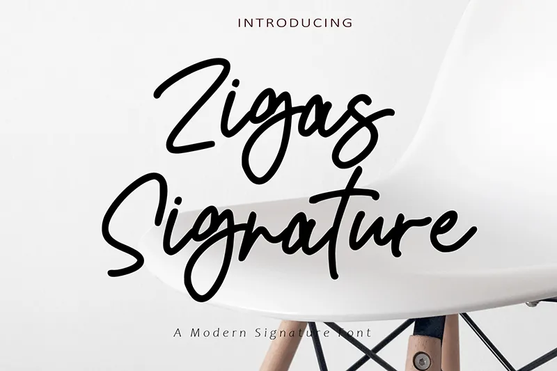 Zigas Signature author illustration