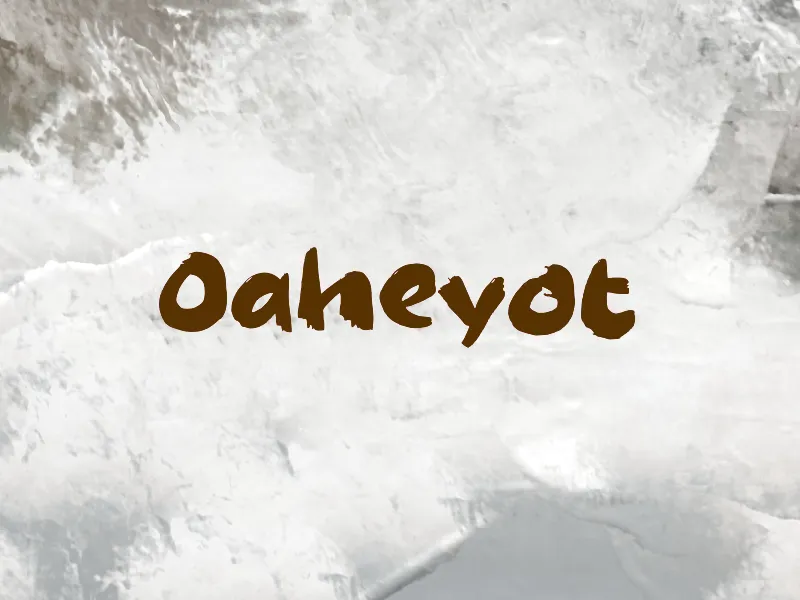 Oaheyot author illustration