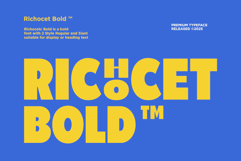 Richocet Bold author illustration