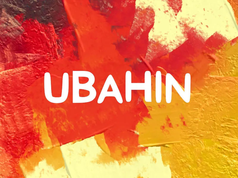 Ubahin author illustration