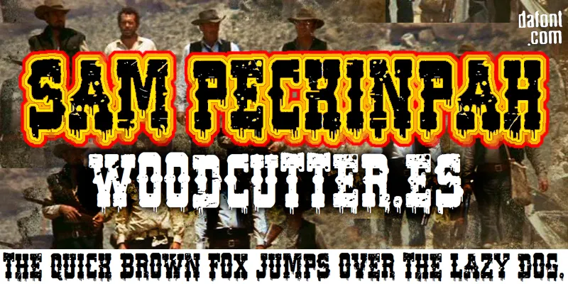 Sam Peckinpah author illustration