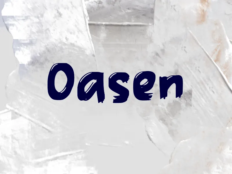 Oasen author illustration