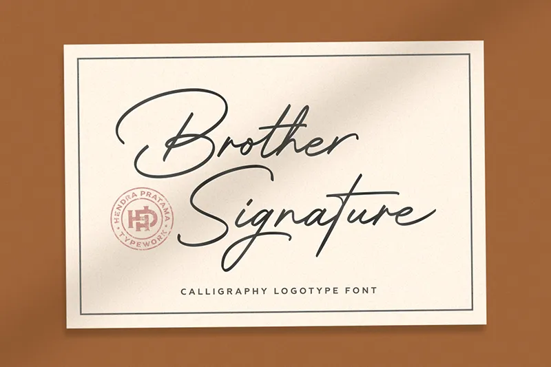 Brother Signature author illustration