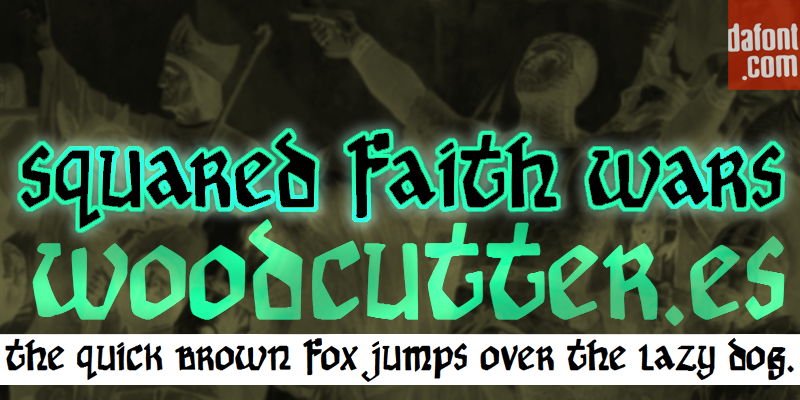 Squared Faith Wars author illustration