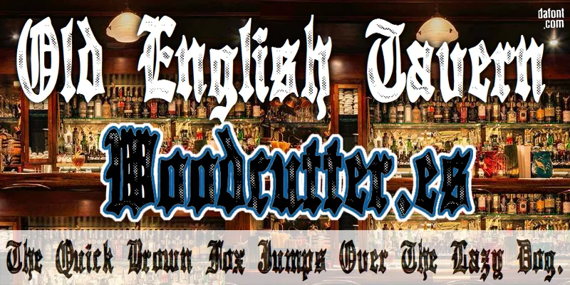 Old English Tavern author illustration