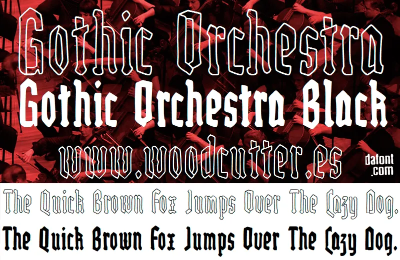 Gothic Orchestra author illustration