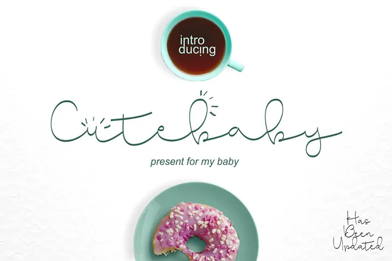 Cute Baby author illustration