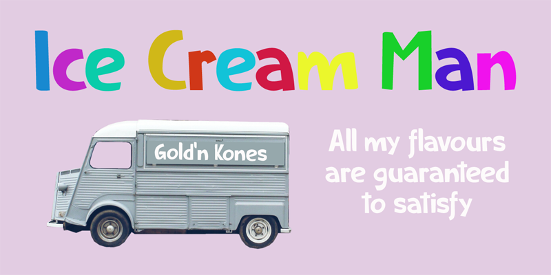 Ice Cream Man author illustration