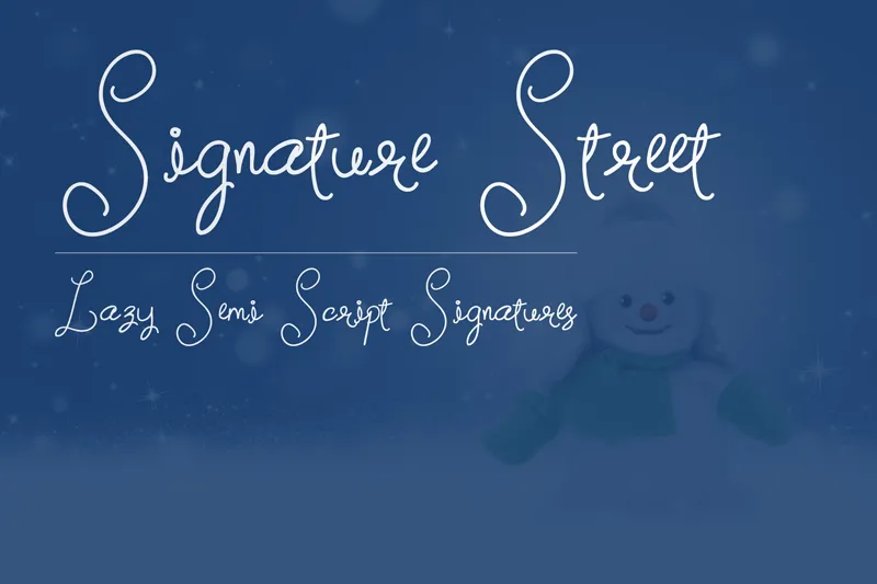 Signature Street author illustration