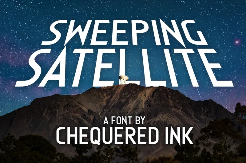 Sweeping Satellite author illustration