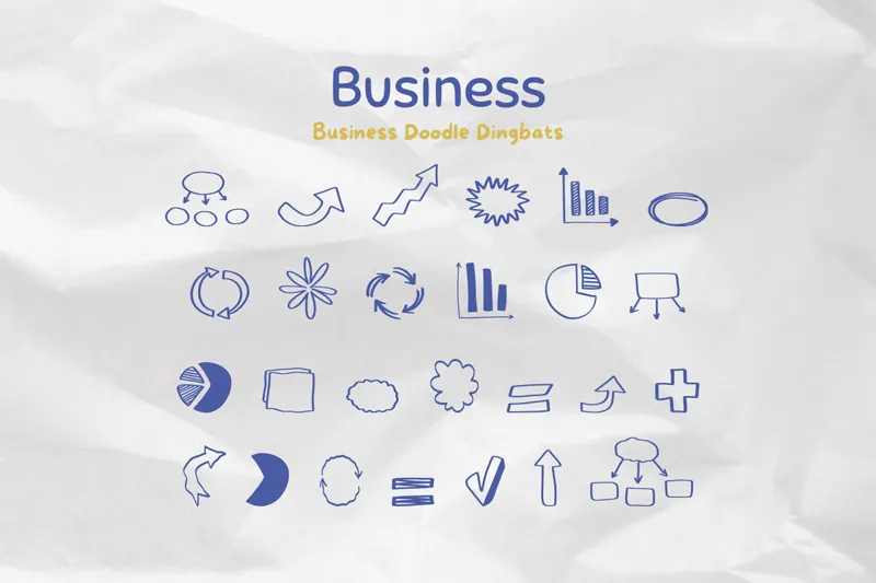 Businessa author illustration