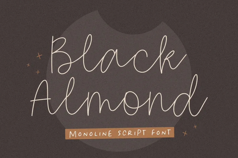 Black Almond author illustration