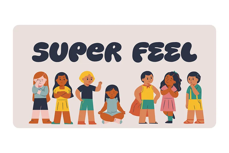 Super Feel author illustration