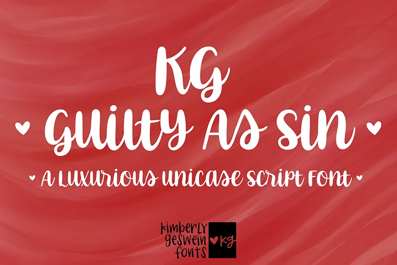 KG Guilty As Sin author illustration