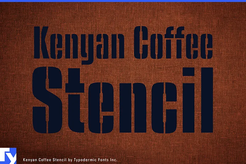 Kenyan Coffee Stencil Sb author illustration