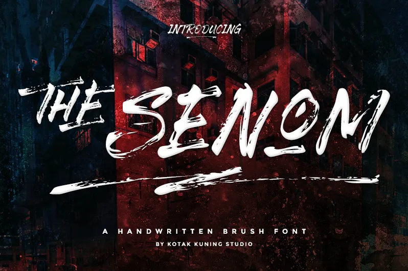 The Senom author illustration