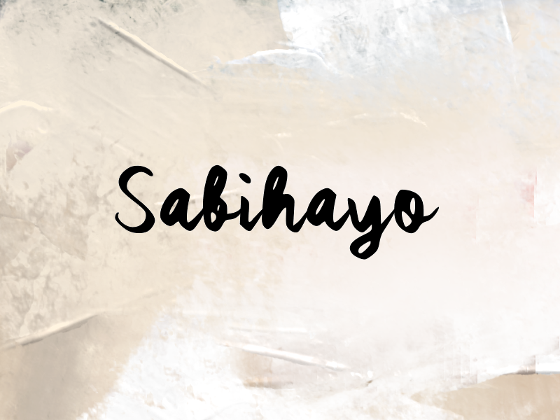 Sabihayo author illustration