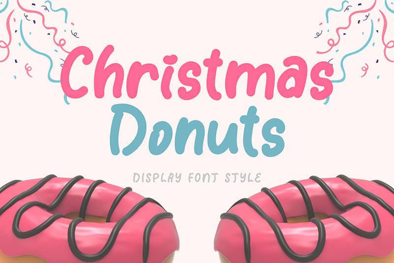 Christmas Donuts author illustration