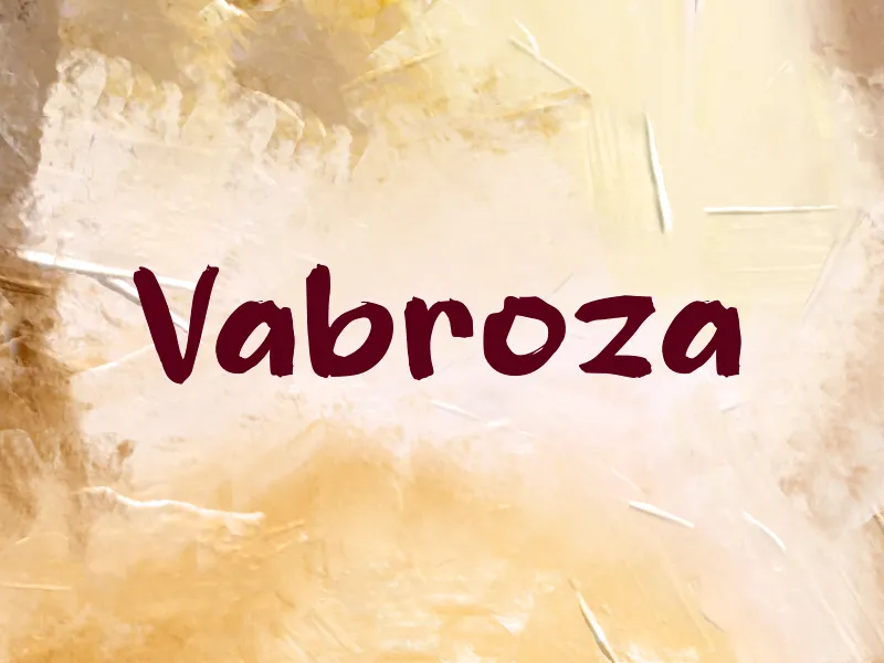 Vabroza author illustration