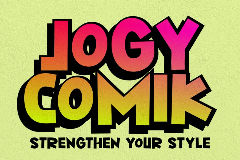 Jogy Comik author illustration