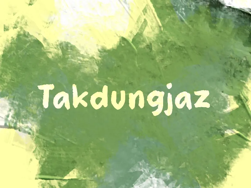Takdungjaz author illustration