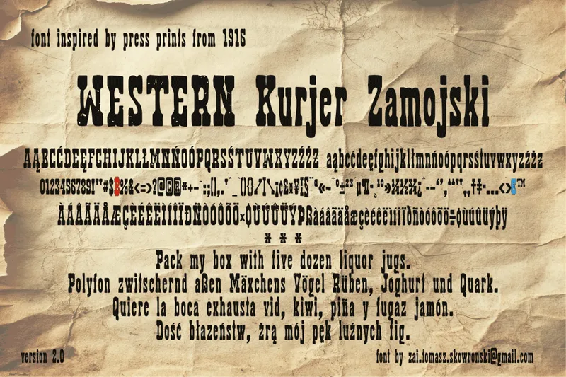 zai Western Kurjer Zamojski author illustration