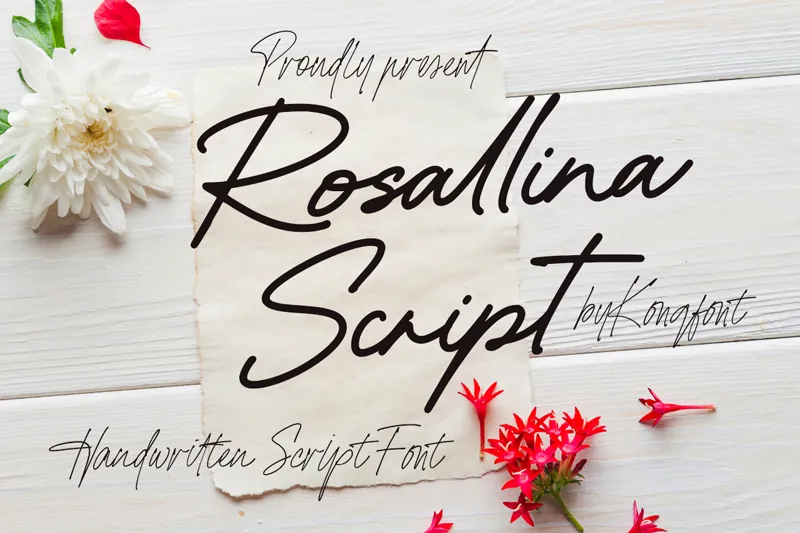 Rosallina Script author illustration
