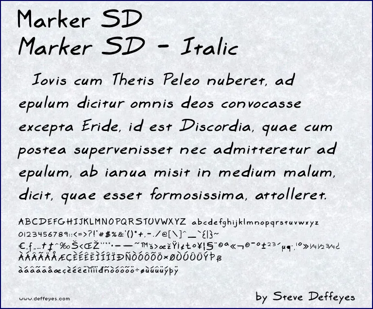 Marker SD author illustration