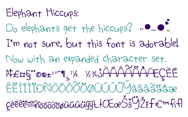 Elephant Hiccups author illustration