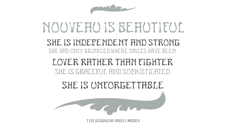 Nouveau author illustration