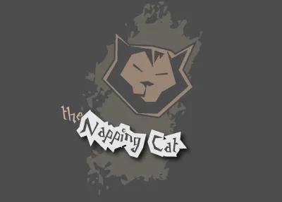 Napping Cat author illustration