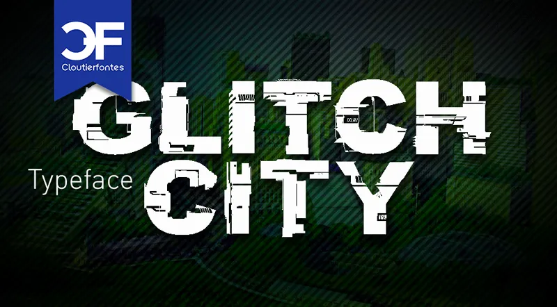 CF Glitch City author illustration