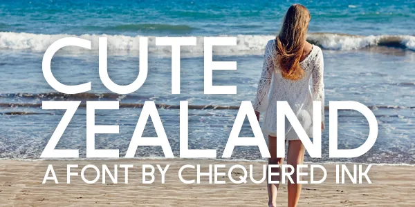 Cute Zealand author illustration