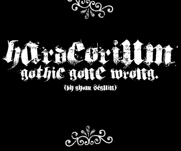 hardcorium author illustration