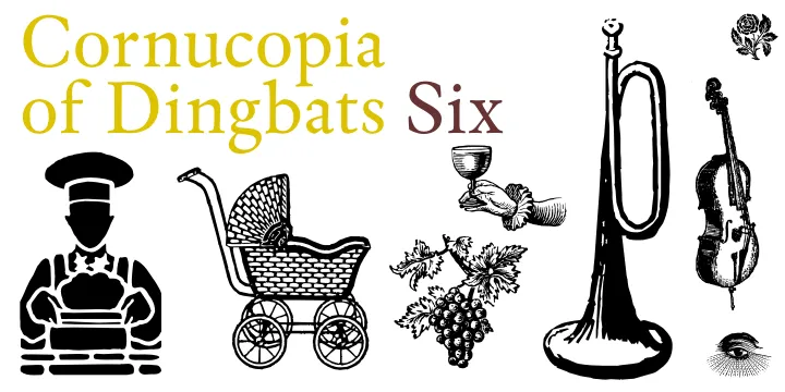 Cornucopia od Dingbats Six author illustration