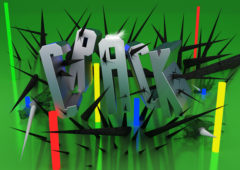 Crack author illustration