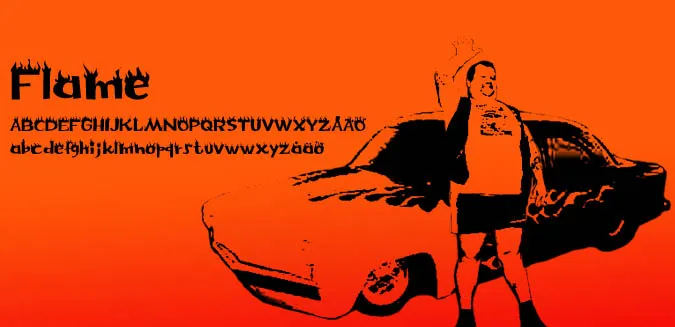 Flame author illustration