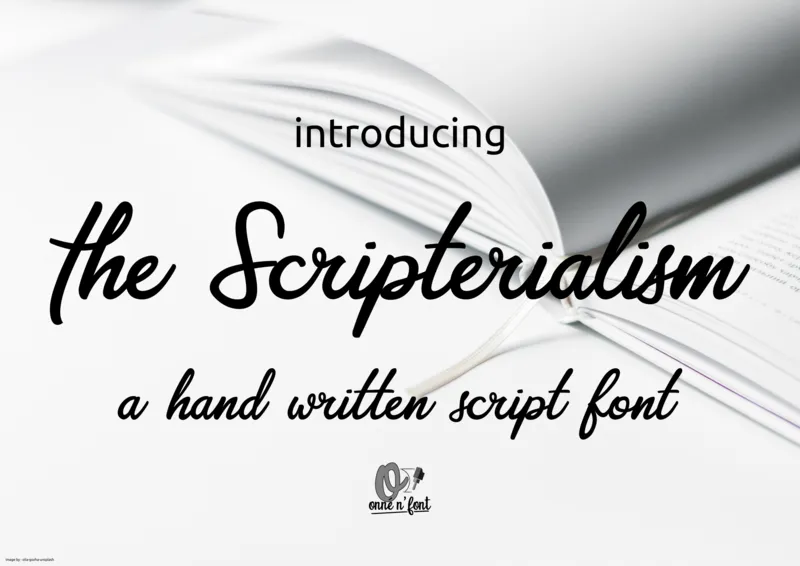 Scripterialism author illustration